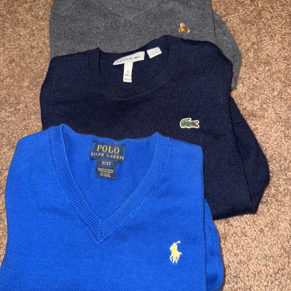 GAP Blue V-Neck Sweater